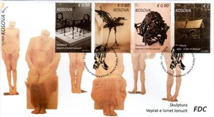 Kosovo Stamps 2025. Ismet Jonuzi - Sculptor. Art. FDC MNH - Picture 1 of 1