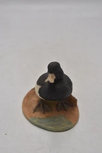 Vintage 1989 North Light Tufted Duck Figurine Resin 9.5cm Collectible - Picture 1 of 24