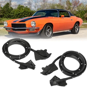 Door Rubber Weatherstrip Seal Kit For 1970-1981 Chevrolet Camaro Firebird Yeqkdx - Picture 1 of 10