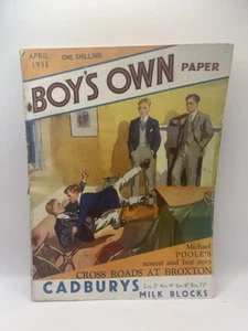 BOY'S OWN PAPER - 1935 Vintage Magazine Volume 57 -LV11 - Picture 1 of 16