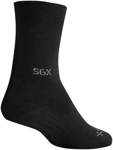 SockGuy SGX Raceday Socks - 5", Black, Large/X-Large - Picture 1 of 1