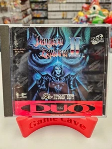 DUNGEON EXPLORER II - TurboGrafx 16 CD - Turbo Duo - Super CD - CIB excellent - Picture 1 of 9