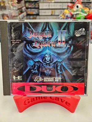DUNGEON EXPLORER II - TurboGrafx 16 CD - Turbo Duo - Super CD - CIB excellent - Image 1 of 4