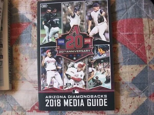 2018 ARIZONA DIAMONDBACKS MEDIA GUIDE Yearbook Press Book Program Baseball AD - Picture 1 of 2