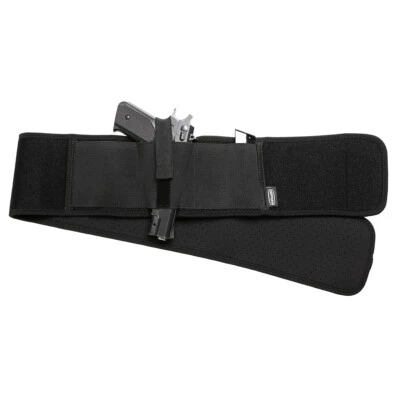 Up To 50" Waist Concealed Carry Neoprene Belly Band Holster with Magazine Pouch - Image 1 of 4