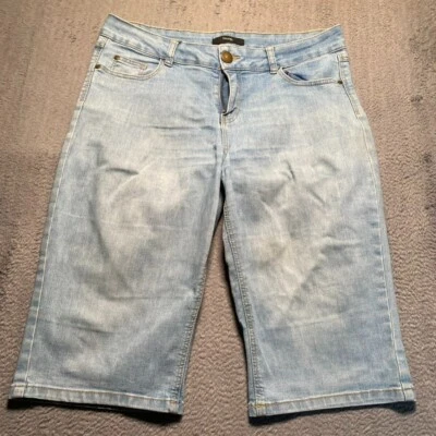 George Jeans Women's UK 12 Blue Cropped - Image 1 of 4