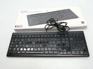 Kensington Full-Size Slim Keyboard FR French Advance K72357FR AZERTY - Bild 1 von 6