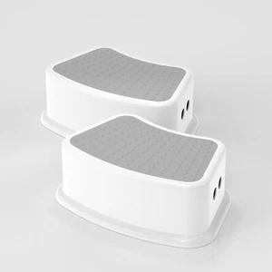 2 Pack Kids Step Stool - Toddler Step Up Stool for Kitchen - Bathroom Safety ... - Picture 1 of 9