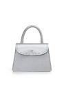 Case Look Women's Silver Mini Bag Megan 03