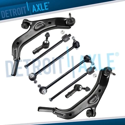 Front Lower Control Arms Tie Rods Sway Bars for 2009 Ford Taurus X Mercury Sable - Image 1 of 4