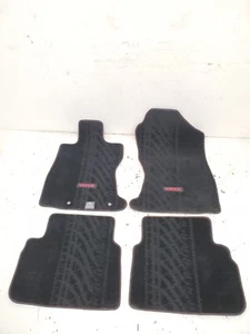 2022-2024 SUBARU WRX FRONT & REAR FULL FLOOR MATS SET OF 4 BLACK OEM - Picture 1 of 10