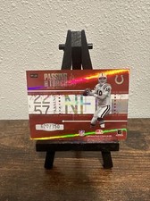 2005 Donruss Elite Passing the Torch Red /750 Dan Marino Peyton Manning HOF