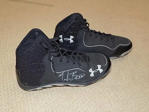 Mookie Betts Under Armour Signed Cleats Boston Red Sox Dodgers JSA - Picture 1 of 8
