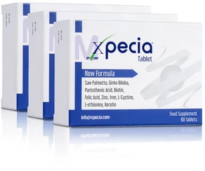 Xpecia Tablet 3x60 Original Hombres bloqueador DHT anticaida vitamina. ESPAÑA - Imagen 1 de 7