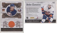 2010-11 Panini Crown Royale Heirs to the Throne Material /250 John Tavares #JT