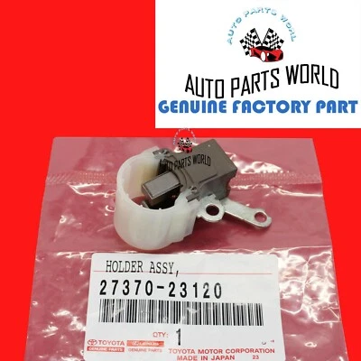 NUEVO SOPORTE DE CEPILLO ALTERNADOR GENUINO OEM TOYOTA TACOMA YARIS SCION iQ 27370-23120 Foto 1 de 3