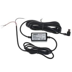 10ft mini USB Hardwire Car Charger Power Cord for HD vehicle camera recorder DVR - Picture 1 of 4