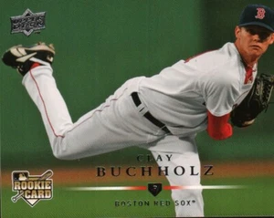2008 Upper Deck Baseball #309 - Clay Buchholz - Boston Red Sox 08-082 - Imagen 1 de 2