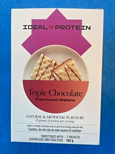 Obleas Ideal Protein Triple Sabor Chocolate - CADUCIDAD 30/04/26 - ENVÍO GRATUITO - Imagen 1 de 4