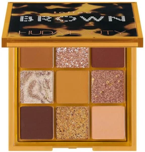 Huda Beauty Eyeshadow Palette Toffee Brown Obsessions Make Up Compact Mirror - Picture 1 of 3