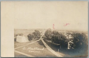 HARTLAND CT GENERAL VIEW ANTIQUE REA,L PHOTO POSTCARD RPPC - Picture 1 of 2