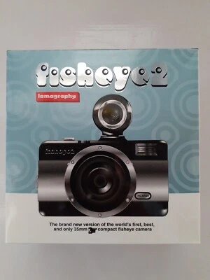 RARE!! [MINT] Lomography Fisheye 2 Black 35mm Film Camera New - Image 1 of 2
