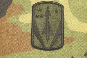 Auténtico Parche Militar de Costura Sometida 31a Brigada ADA BDU del Ejército de los Estados Unidos - Imagen 1 de 1