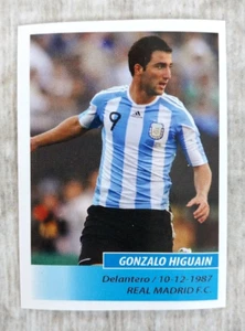 2011 Panini Fútbol Argentino Sticker Gonzalo Higuain #387 Real Madrid FC - Picture 1 of 4