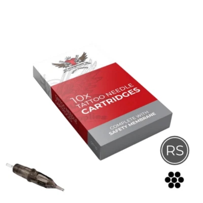 MAGNUM TATTOO SUPPLIES MTS Premium Tattoo Patronen - 10er Pack - Runde Shader - UK Verkäufer