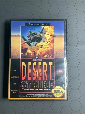 Desert Strike: Return to the Gulf (Sega Genesis, 1992) - Image 1 of 4