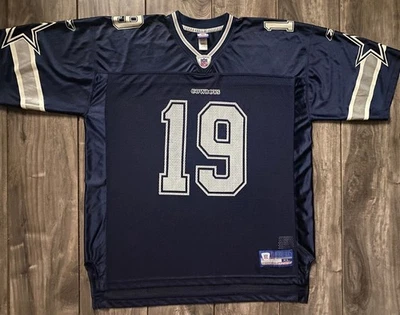 Vintage Reebok Dallas Cowboys Keyshawn Johnson #19 NFL Football Jersey Men's XL - Image 1 of 4