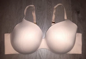 Victoria's Secret Incredible Lined Perfect Coverage Bra Size 40C Beige Tan Cream - Picture 1 of 8