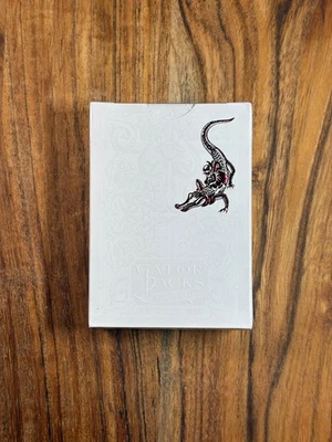 Gatorbacks Red Metallic Playing Cards David Blaine - Image 1 of 4