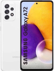 Samsung Galaxy A72 128GB Unlocked Phone Awesome White - Battery 90% - GOOD B+ - Picture 1 of 3