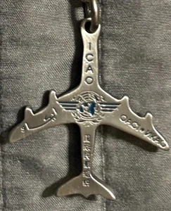 Cool UN United Nations ICAO International Civil Aviation Organization Key Ring - Picture 1 of 4