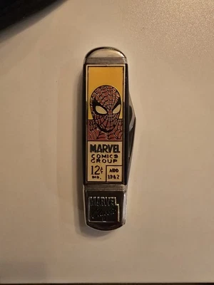 Franklin Mint Spiderman Pocket Knife. All Original Packaging Incl. Paperwork. - Image 1 of 4