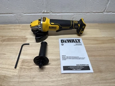 Interruptor de paleta amoladora angular Dewalt DCG415 20V XR 4-1/2"-5" detección de potencia del kit Foto 1 de 4