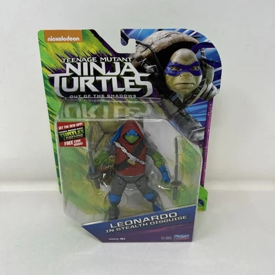 Teenage Mutant Ninja Turtles Leonardo Stealth Disguise Figure Out Of The Shadows - Image 1 of 4