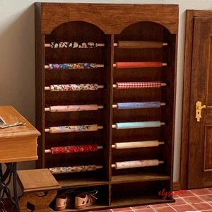1/12 Scale Dollhouse Miniatures Furniture Cloth Cabinet Tailor Store Unfinished - Picture 1 of 2