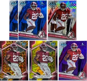 Justice Haynes 2023 Bowman Chrome & Best Lot (x6) Alabama - Michigan 1st - Picture 1 of 11