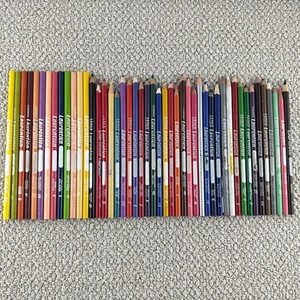 Lot of 47 Vintage Laurentien Coloured Pencils Crayons Canada Canadian - Bild 1 von 6
