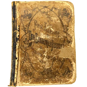 1875 Primary First Lessons Country's USA History Book William Swinton School B3 - Imagen 1 de 10
