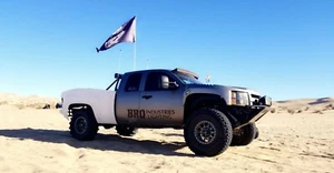 99 - 13 silverado 52" curved  led light bar mounts - Picture 1 of 5