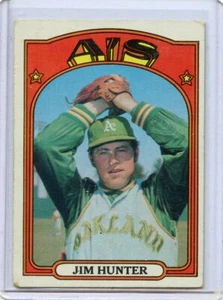 1972 Topps Jim Catfish Hunter Oakland Athletics #330 ⭐️💥🎯 Original - Picture 1 of 2