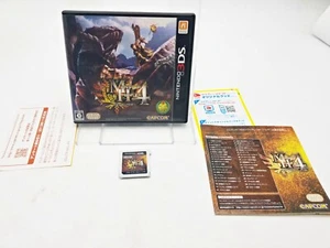 Nintendo 3DS Monster Hunter 4 Japan DHL 1 week to USA - Picture 1 of 1