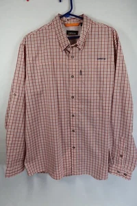 Orvis Men's Fishing Shirt Long Sleeve Vented Roll Tab Sleeve Shirt Size XL - Picture 1 of 9