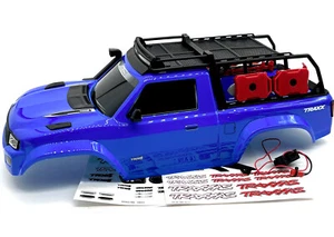 TRX-4 TRAXX - BODY Cover, BLUE (Shell Factory *CLIPLESS* Painted 82034-4 - Picture 1 of 4
