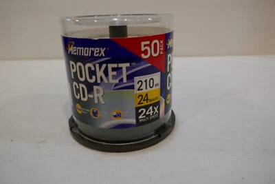 RARE New Open Box Memorex Blank Mini 3 Inch Data CDs CD-R 21 min 24X  Pack of 45 - Image 1 of 2