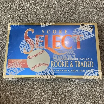 1993 Score Select Rookie and Traded Baseball Hobby Exclusive Factory Sealed Box - Image 1 of 2