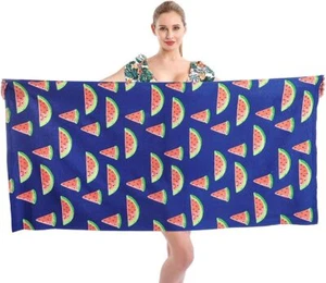 Beach Towel Microfiber Beach Towels Oversized Large Quick Dry Soft Sand Free - Picture 1 of 7